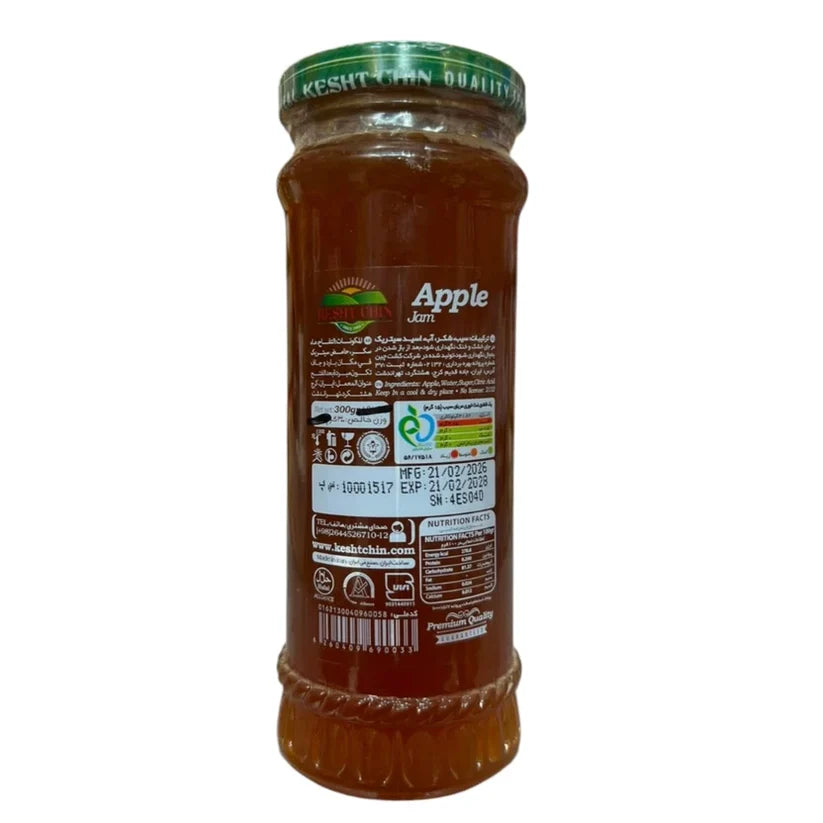 Kesht Chin Apple Jam – 300g Glass Jar